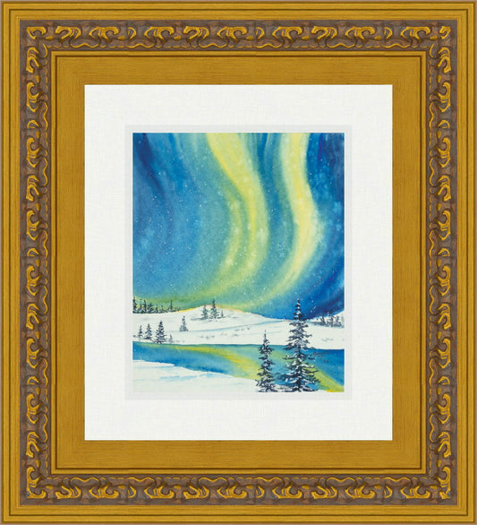 Aprajita Lal Auroras original watercolour artwork