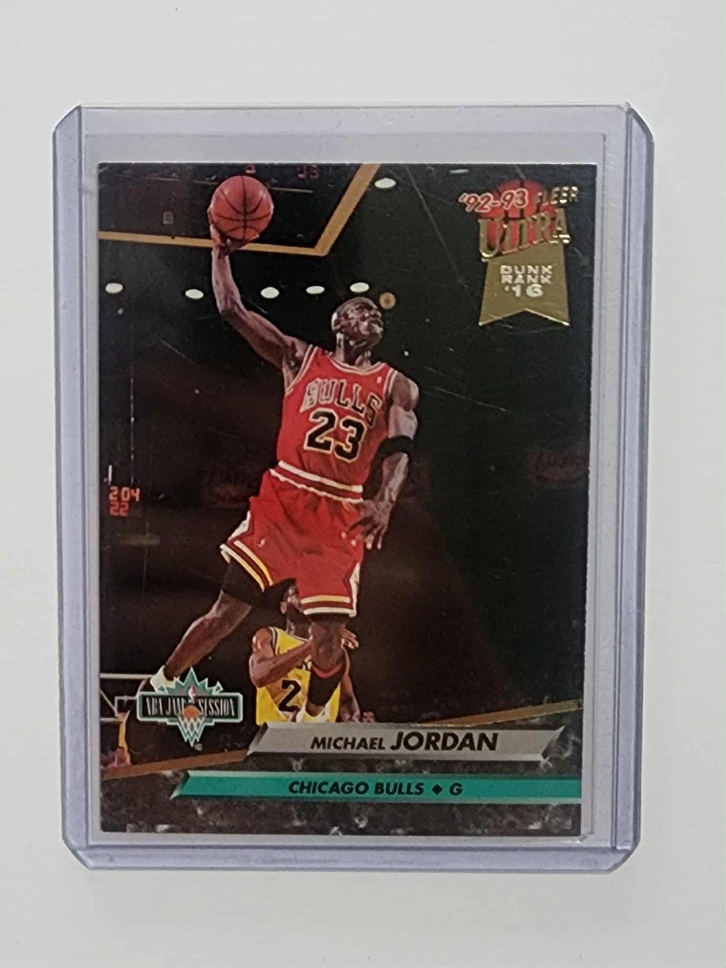 1992-93 FLEER ULTRA #216 MICHAEL JORDAN NBA JAM SESSION