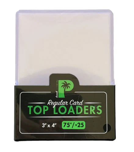 Palms Off Gaming Standard 75pt Top Loaders - 25pc Pack