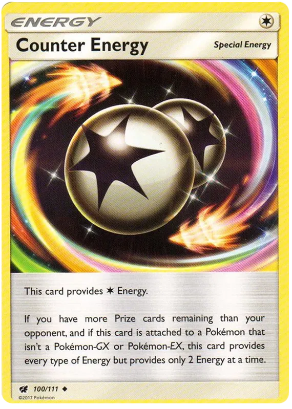 Counter Energy 100/111 Crimson Invasion Pokemon Card - NM