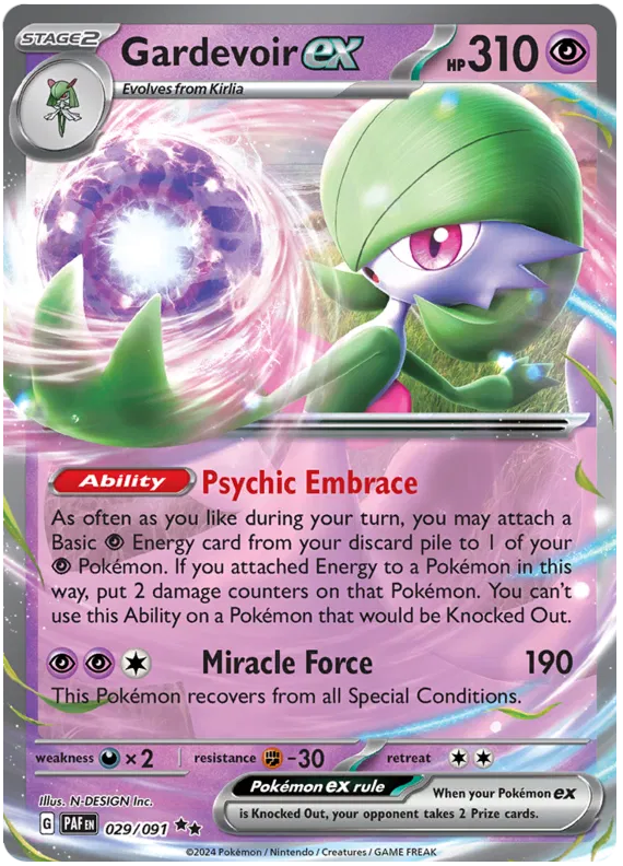 Gardevoir ex 086/198 SV1 Scarlet & Violet Pokemon Card - NM