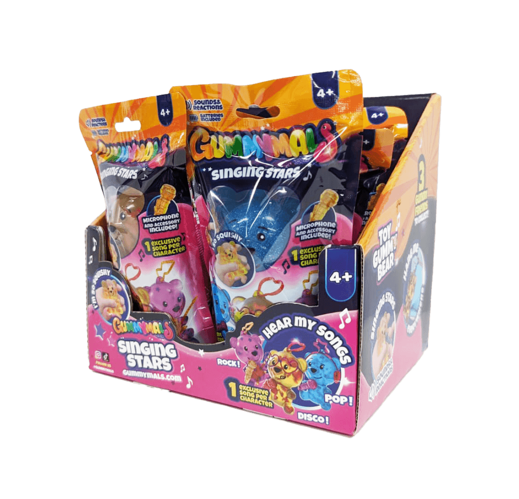 Gummymals - Singing Stars Asst