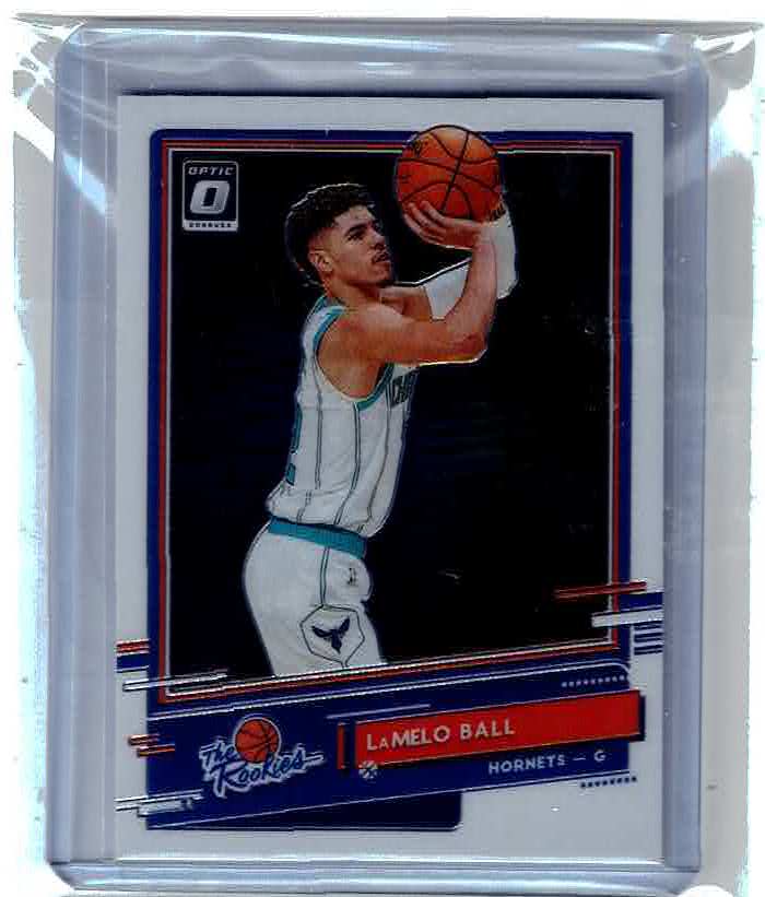 2020-21 NBA DONRUSS OPTIC THE ROOKIE INSERT LAMELO BALL ROOKIE HORNETS #1
