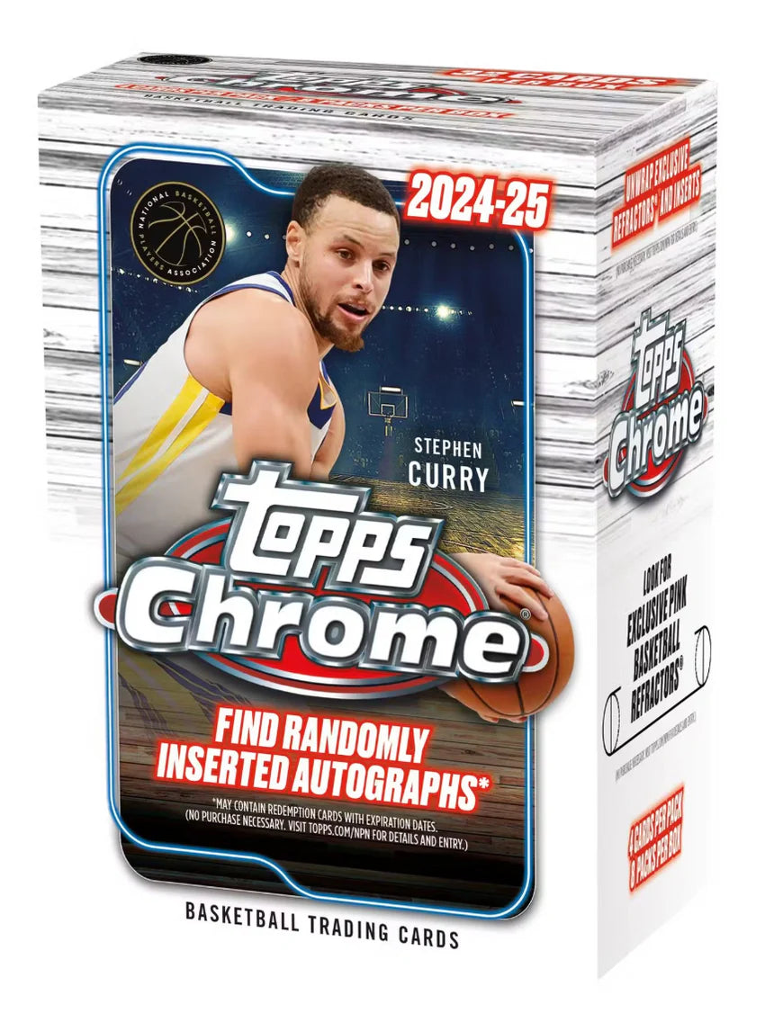 2024-25 Topps Chrome Basketball Blaster Box
