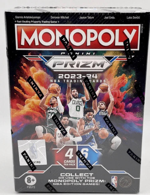 2023-24 Panini Prizm Monopoly Basketball Blaster Box