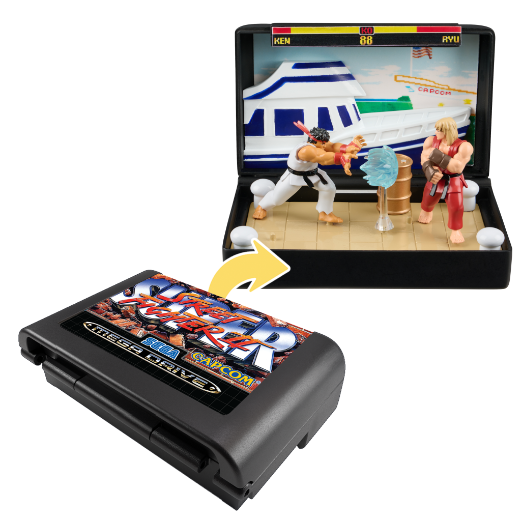 Console Heroes: Street Fighter II Collectible Diorama