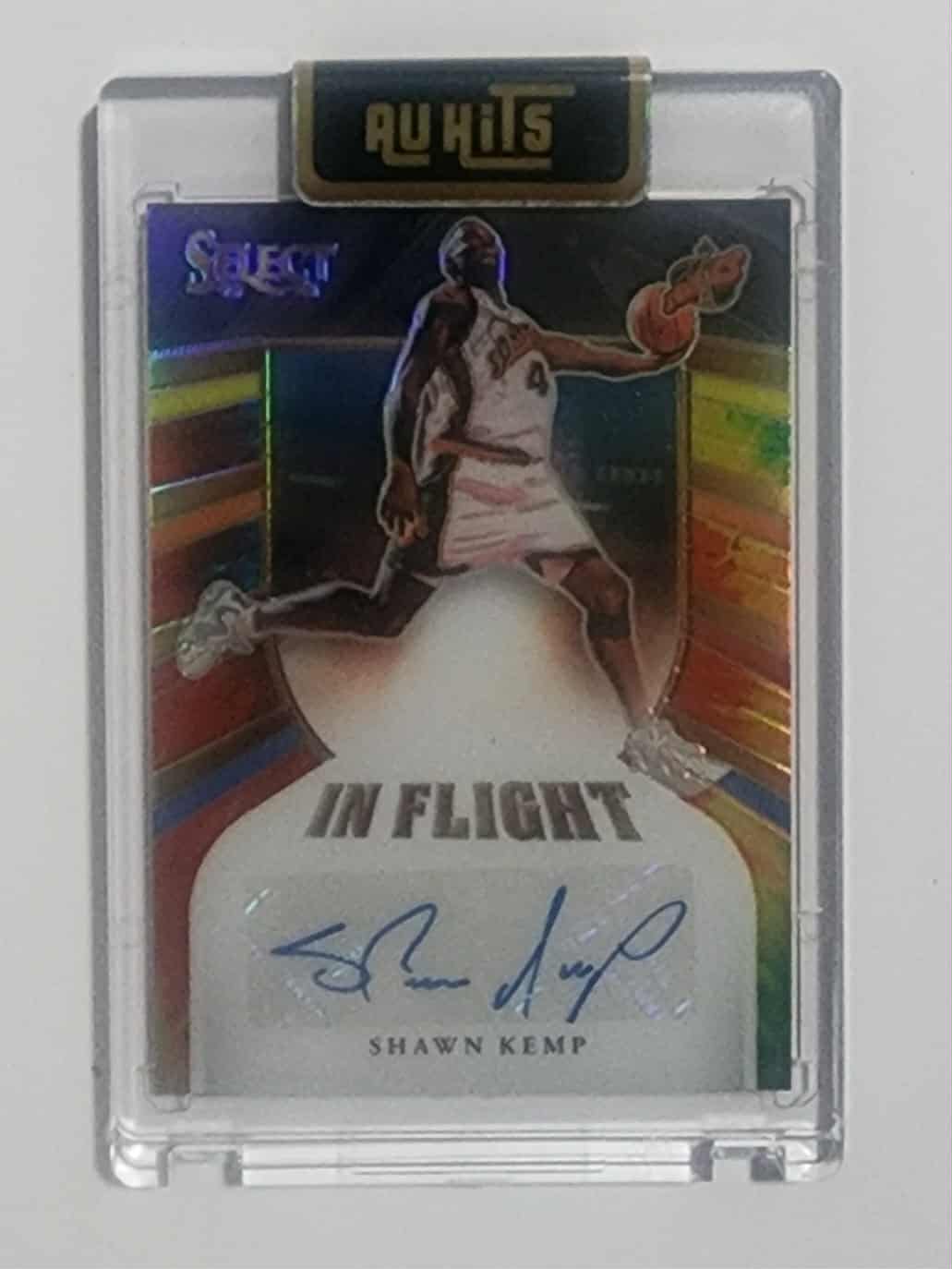 2020 SELECT #IF-SKM Shaun Kemp in flight /25 auto