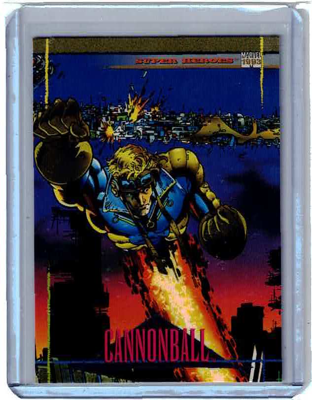 CANNONBALL / 1993 Marvel Universe Series 4 (SkyBox) BASE Trading Card #29