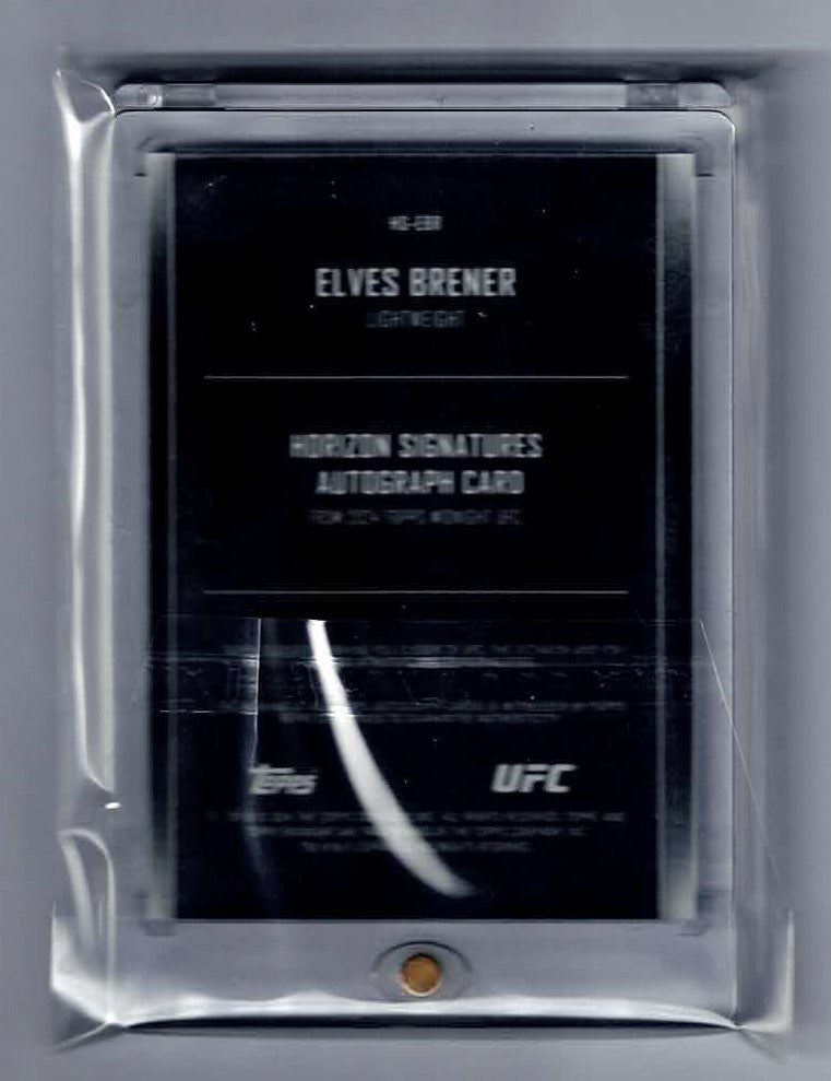 Elves Brener 2024 Topps UFC Midnight Horizon Rookie Auto Twilight /99