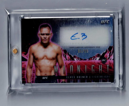 Elves Brener 2024 Topps UFC Midnight Horizon Rookie Auto Twilight /99