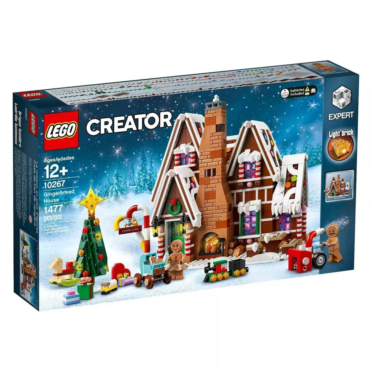 LEGO gingerbread house