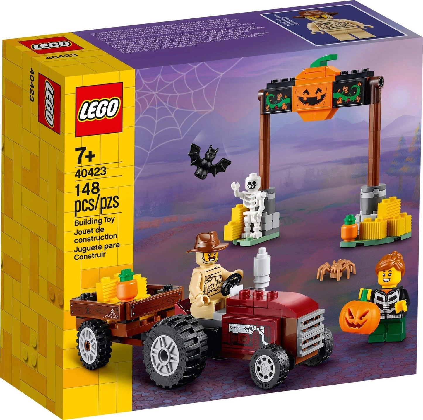 LEGO halloween hay ride
