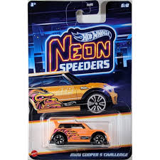Hot Wheels Neon Speeders Mini Cooper S