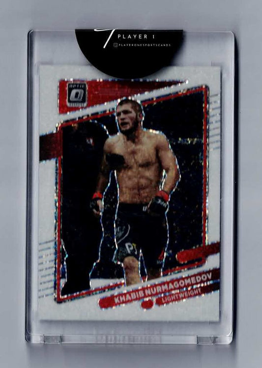 Khabib Nurmagomedov 2022 Dunruss Optic UFC #67 White Sparkle