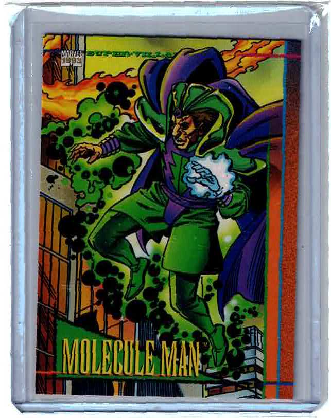 1993 SkyBox Marvel Universe Series IV Card: Molecule Man Super Villain #78