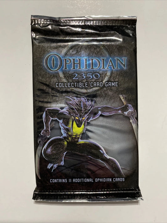 Ophidian 2350 Collectible Card Game Booster Pack CCG TCG Fleer New!