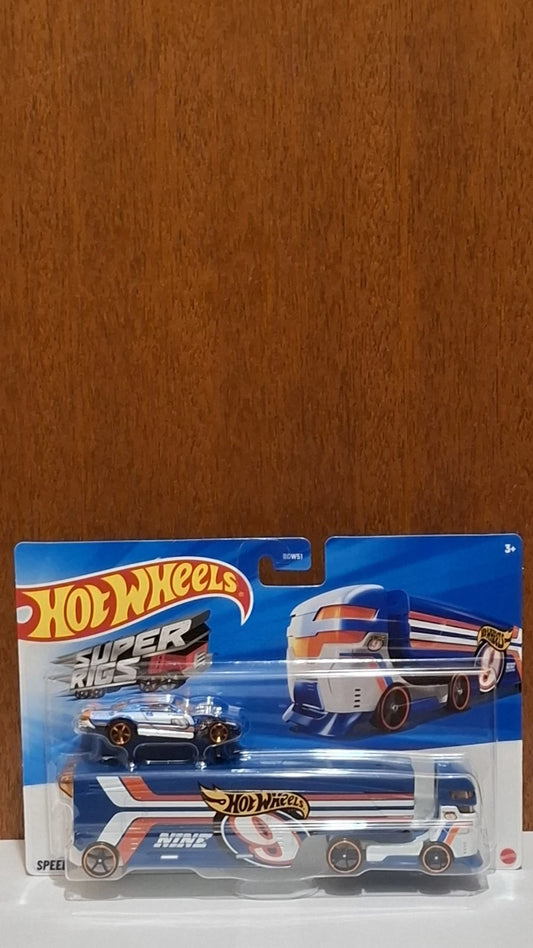 HOT WHEELS SUPER RIGS "SPEEDWAY HAULER" - BRAND NEW