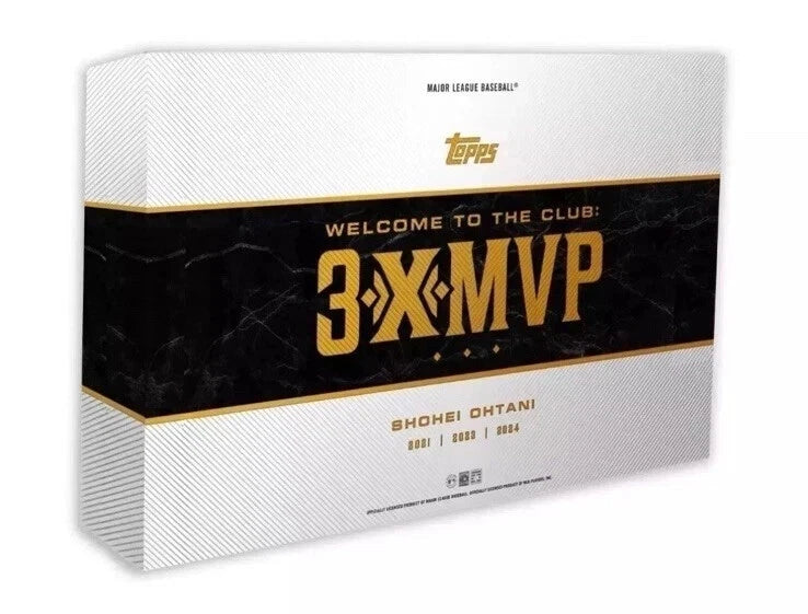 2025 Topps Welcome to the Club: 3X MVP Shohei Ohtani Hobby Box Factory Sealed