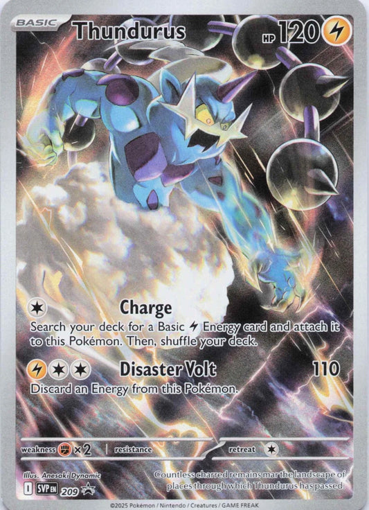 Thundurus - 209 - Scarlet & Violet Promo - Pokemon Card SEALED
