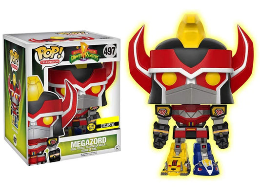 Funko Pop Megazord 6" Power Rangers #497 EE Exclusive