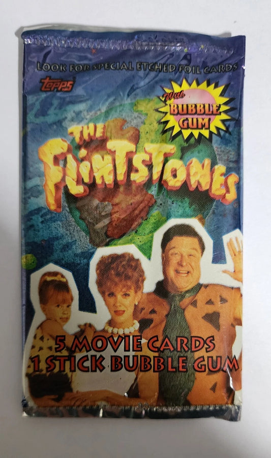 The Flintstones Movie Topps 1993 Trading Card Pack - Sealed Pack