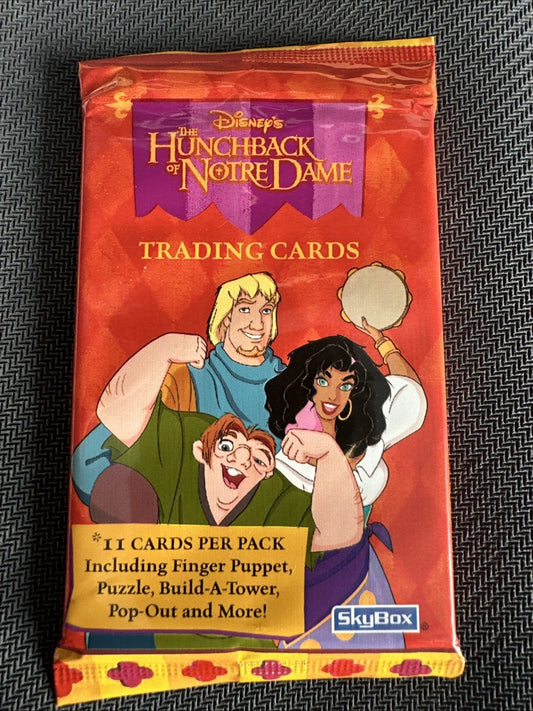 1996 Skybox Disney Hunchback Of Notre Dame Trading Cards Sealed Unopened Pack