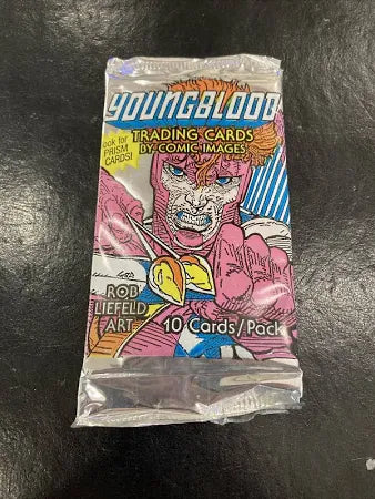 1992 Comic Images Youngblood Trading Card Pack Random Art