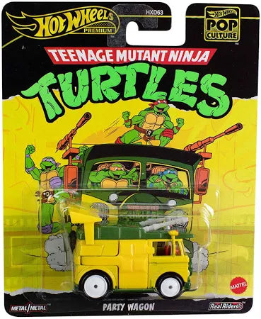Hot Wheels Pop Culture TMNT Party Wagon Die Cast Vehicle