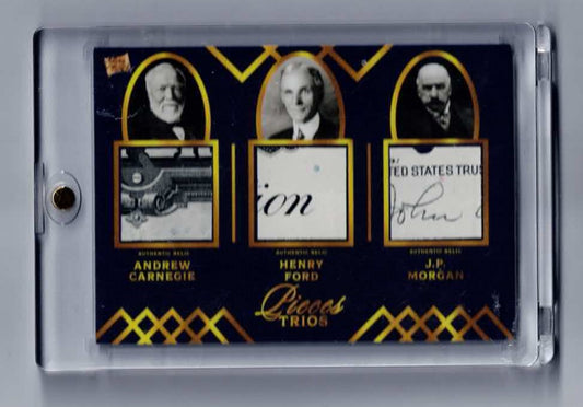 2022 pieces of the past pieces trios Carregie/Ford/Morgan PT-7