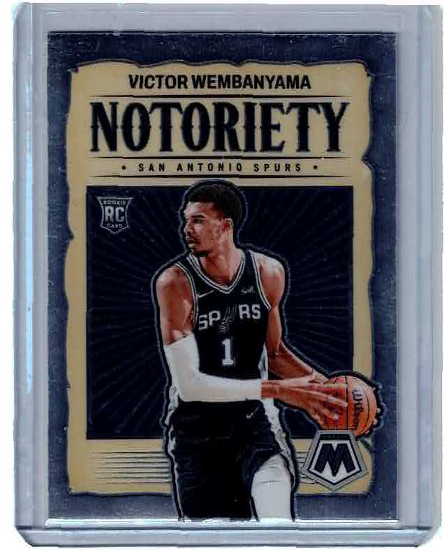 2023-24 Panini Mosaic Basketball Victor Wembanyama #5 Notoriety