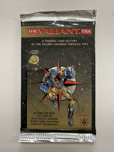 1993 Upper Deck The Valiant Era Trading Cards Pack History Of Valiant Universe