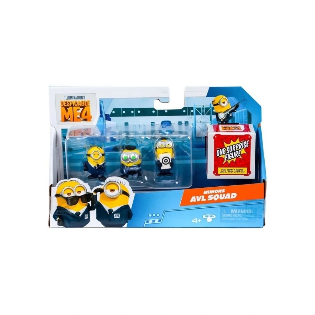 Despicable Me 4 Mini Mayhem 4 Pack