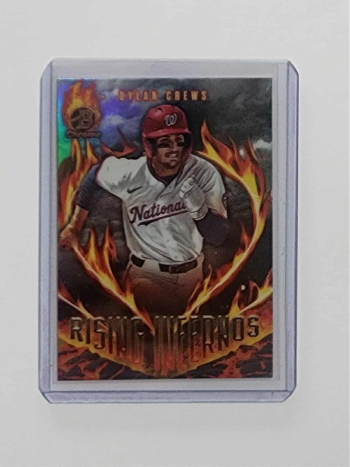 2024 Bowman Dylan Crews Rising Infernos Rookie RC #RI-11