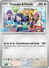 Pokemon Surging Sparks SVP EN terapagos & Friends Jumbo Promo Card Holo