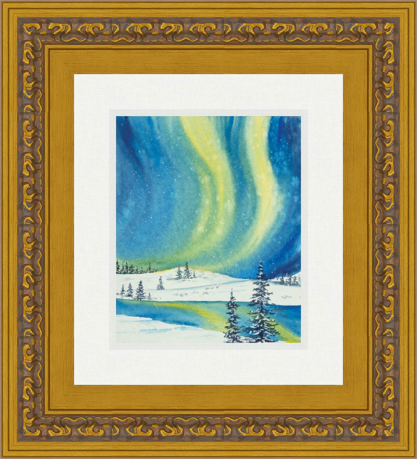 Aprajita Lal Auroras original watercolour artwork