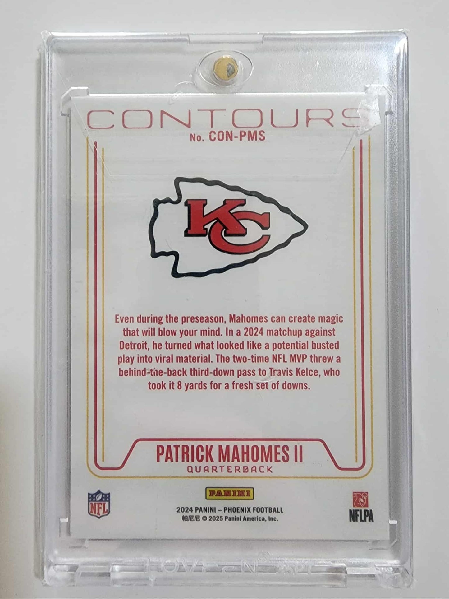 2024 Phoenix Contours Patrick Mahomes II #CON-PMS
