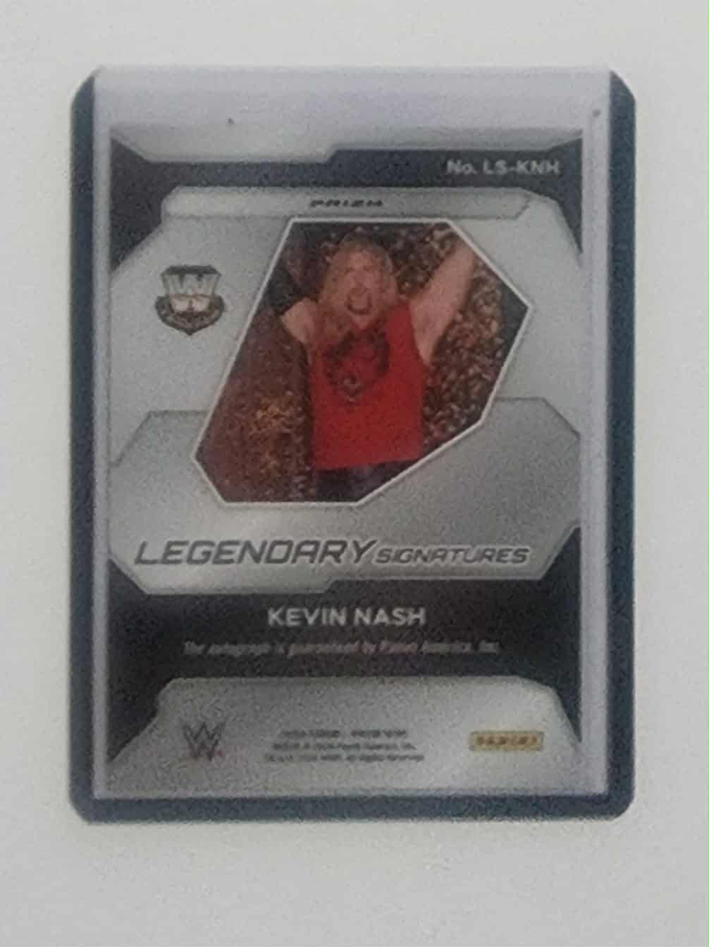 2024 panini prizm kevin nash legendary signitures #LS-KNH auto
