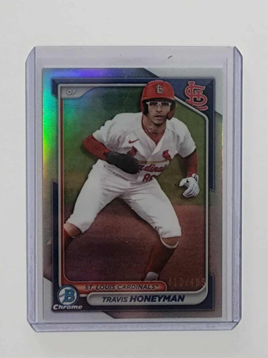 2024 Bowman Chrome Travis Honeyman Refractor /499