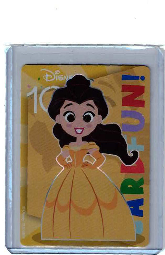 2023 Disney 100 Card Fun Rainbow Base Set D100-SR04 Belle NM