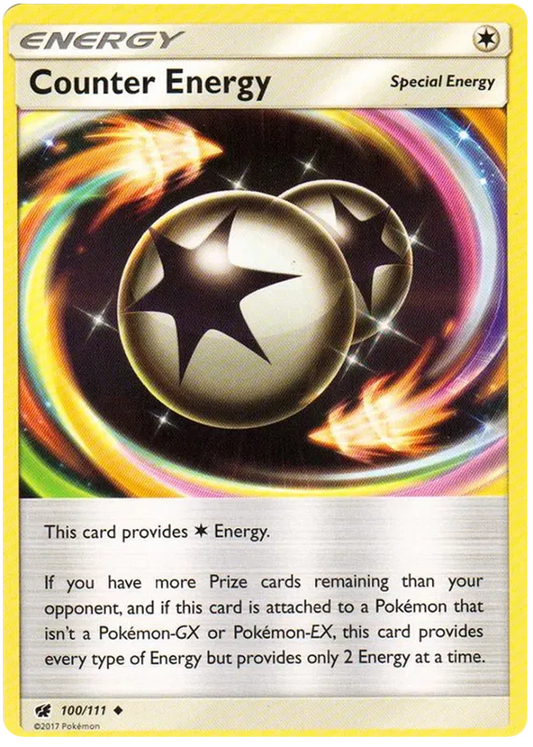 Counter Energy 100/111 Crimson Invasion Pokemon Card - NM