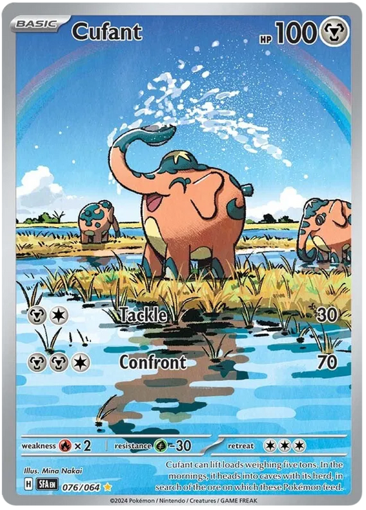 Pokemon - Cufant 076/064 Shrouded Fable Illustration Rare *M/NM