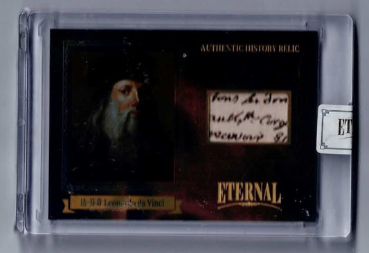 2024 External history relics Leonardo Da Vinci /99 card