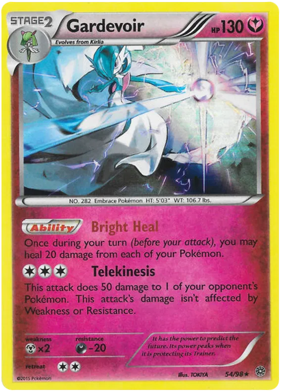 Gardevoir 54/98 Reverse Holo Ancient Origins Pokemon NM/M