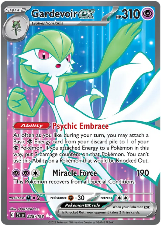 Gardevoir ex - 228/198 - Ultra Rare - Scarlet & Violet SV1 - NM/M
