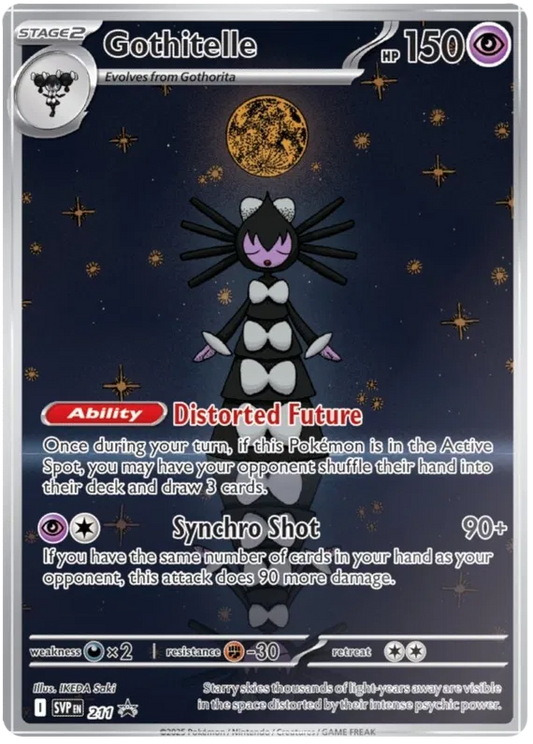Gothitelle - SVP211 Black Star Promo - NM/M