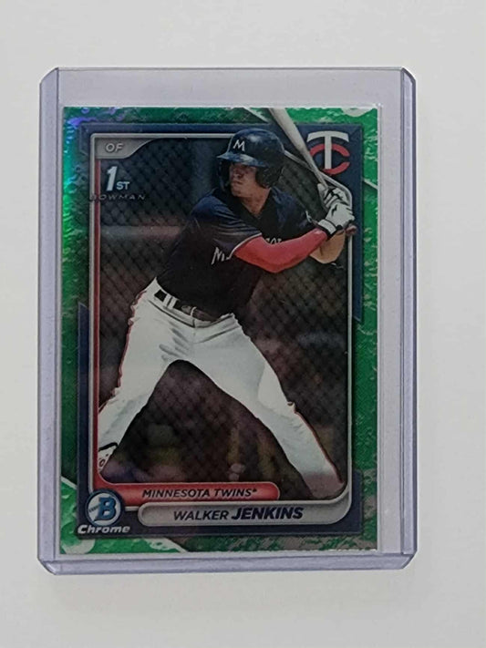 2024 Bowman Chrome !st Green Walker Jenkins Minnesota Twins #BCP-43