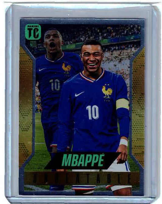 Panini Top Class 2025 Kylian Mbappe Unbeatable Gold Parallel #288 France