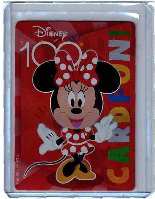 2023 Disney 100 Card Fun Rainbow Base Set D100-SR28 Minnie Mouse NM