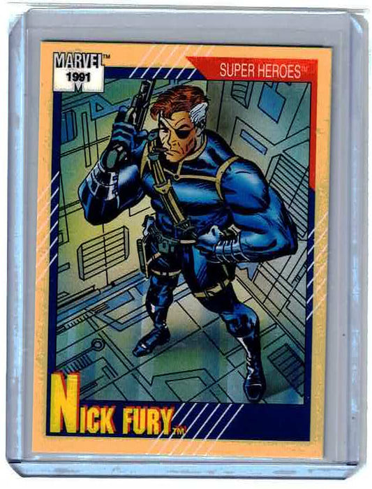 1991 Impel Marvel Universe Nick Fury #52