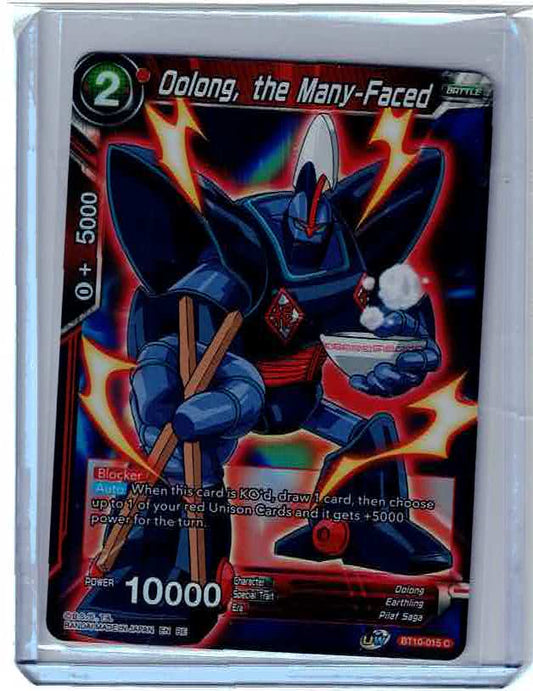 Oolong, The Many-Faced - BT10-015 C Foil - Dragon Ball Super Card DBS NM